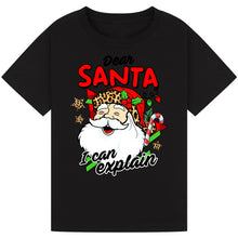 Lade das Bild in den Galerie-Viewer, Dear Santa, I Can Explain Tee