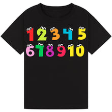 Load image into Gallery viewer, Kids Emoji T-Shirt – 1-10 Counting Design