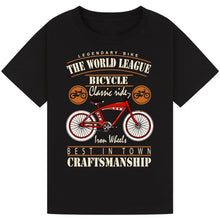 Load image into Gallery viewer, Trendy Cycling T-Shirt – Vibrant Bike Print for Men, Women & Kids