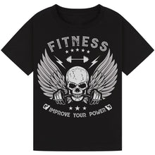 Load image into Gallery viewer, Beast Mode Gym Tee – Unleash the Power