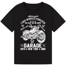 Lade das Bild in den Galerie-Viewer, Motorbike Graphic T-Shirt – Stylish Tee for Riders
