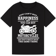 Lade das Bild in den Galerie-Viewer, Motorbike Print T-Shirt – Trendy Casual Wear