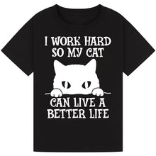 Load image into Gallery viewer, Cat Tee – Fun Style