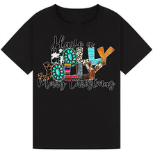 Load image into Gallery viewer, Cute Holiday Santa Tee