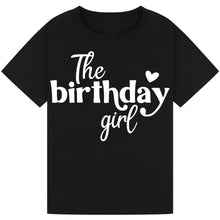 Load image into Gallery viewer, The Birthday Girl Heart Tee
