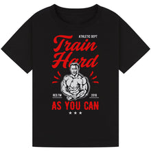 Load image into Gallery viewer, Funny Fitness Tee – My Warm-Up is Your Workout