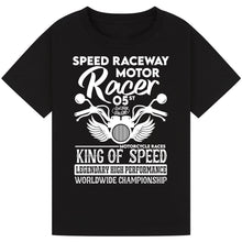 Lade das Bild in den Galerie-Viewer, Motorbike Printed T-Shirt – Cool & Comfy Wear