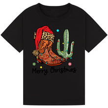Load image into Gallery viewer, Merry Christmas Cowboy Tee
