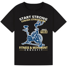 Load image into Gallery viewer, Motivational Fitness Tee – One More Rep