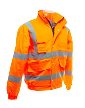 Load image into Gallery viewer, Hi-Vis Jacket Orange
