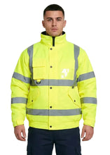 Load image into Gallery viewer, Hi-Vis Jacket Workwear Custom Printed & Embroidered | Belarte