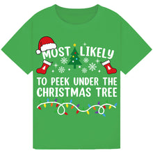 Load image into Gallery viewer, Most Likely to Peek Under the Christmas Tree