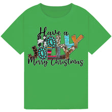 Load image into Gallery viewer, Cute Holiday Santa Tee
