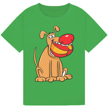 Lade das Bild in den Galerie-Viewer, Dog Bite Ball Red Nose Day T-Shirt 2025 – Playful Kids’ Tee