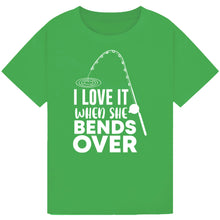 Load image into Gallery viewer, I Was on My Other Line - Missed Call Fishing Tee