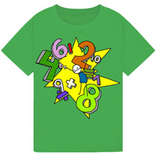 Load image into Gallery viewer, Kids Symbol Star T-Shirt – Maths Day Fun