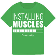 Load image into Gallery viewer, Gym Motivation Print Tee – Earn Your Sweat