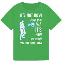 Load image into Gallery viewer, I Love Big Girls - Funny Fishing Tee