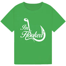 Load image into Gallery viewer, I'm Hooked - Funny Fishing Tee