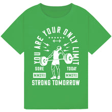 Load image into Gallery viewer, Gym Lover’s Tee – Lift Heavy, Stay Happy