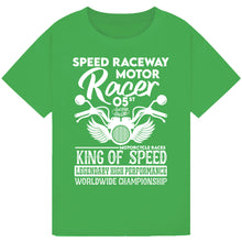 Lade das Bild in den Galerie-Viewer, Motorbike Printed T-Shirt – Cool & Comfy Wear