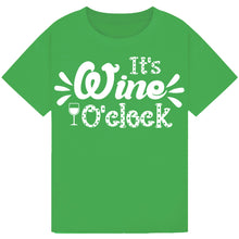 Lade das Bild in den Galerie-Viewer, It’s Wine O’Clock T-Shirt – Perfect for Wine Time Enthusiasts