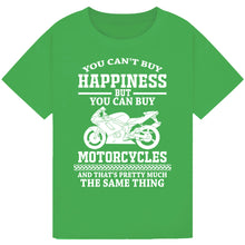 Lade das Bild in den Galerie-Viewer, Motorbike Print T-Shirt – Trendy Casual Wear