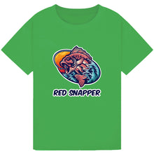 Load image into Gallery viewer, Red Snapper - Funny Fishing Tee