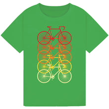 Load image into Gallery viewer, Casual Cycling Tee – Bright Bicycle Print for All Ages