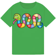Load image into Gallery viewer, Kids Counting Snake T-Shirt – Fun Design