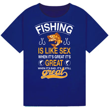 Load image into Gallery viewer, Weekend Forecast: Fishing with a Chance of Drinking Tee