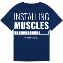 Load image into Gallery viewer, Gym Motivation Print Tee – Earn Your Sweat