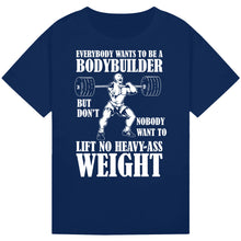 Load image into Gallery viewer, Inspirational Gym Tee – Strength, Sweat, Success
