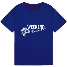 Load image into Gallery viewer, Weekend Hooker - Funny Fishing Tee