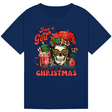 Load image into Gallery viewer, Cute Santa Christmas Tee