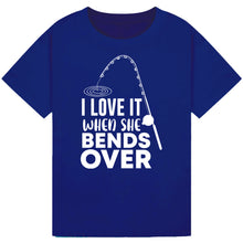 Load image into Gallery viewer, I Was on My Other Line - Missed Call Fishing Tee