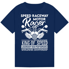 Lade das Bild in den Galerie-Viewer, Motorbike Printed T-Shirt – Cool & Comfy Wear