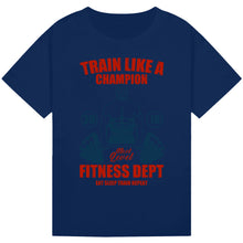 Load image into Gallery viewer, Funny Gym Tee – Will Work Out for Pizza