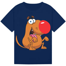Load image into Gallery viewer, Big Nose Dog Red Nose Day T-Shirt 2025 – Celebration Tee