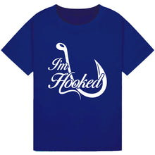 Load image into Gallery viewer, I'm Hooked - Funny Fishing Tee