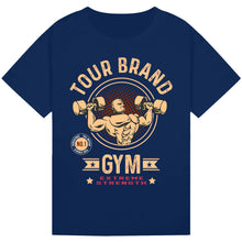 Load image into Gallery viewer, Train Hard, Stay Motivated – Gym Quote Tee