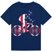 Load image into Gallery viewer, Cycling Graphic Tee – Fun Bike Print for Men, Women & Kids