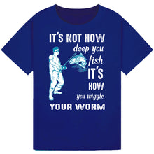 Load image into Gallery viewer, I Love Big Girls - Funny Fishing Tee