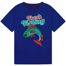 Load image into Gallery viewer, It’s Not How Deep You Fish, It’s How You Wiggle Your Worm Tee