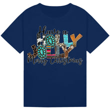 Load image into Gallery viewer, Cute Holiday Santa Tee