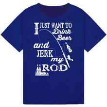 Load image into Gallery viewer, Fishing Saved Me from Becoming a Pornstar Tee