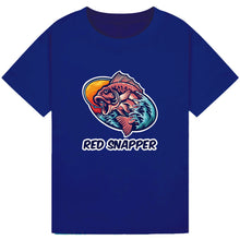 Load image into Gallery viewer, Red Snapper - Funny Fishing Tee