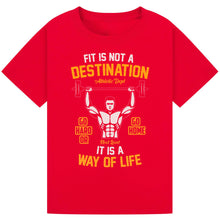 Load image into Gallery viewer, Weightlifting Quote Tee – Lift More, Complain Less