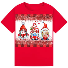 Load image into Gallery viewer, Cute Christmas Gnomes Tree T-Shirt