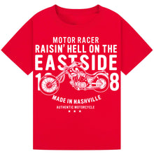 Lade das Bild in den Galerie-Viewer, Motorbike Themed Tee – Fun Casual Wear